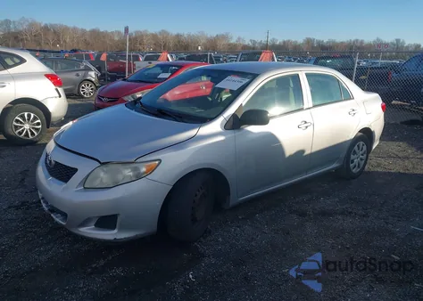 2010 Toyota Corolla из США, поврежденный, VIN 2T1BU4EE2AC321778